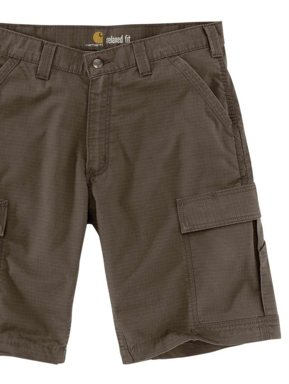 Carhartt "Force Relaxed Fit Ripstop Cargo Work Short" Brown | Men's Size 44 - Picture 1 of 12